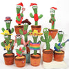 Jucărie Interactivă: Cactus cu Lumini și Acumulator - Cântă, Dansează și Imită pentru Ore Nesfârșite de Distracție