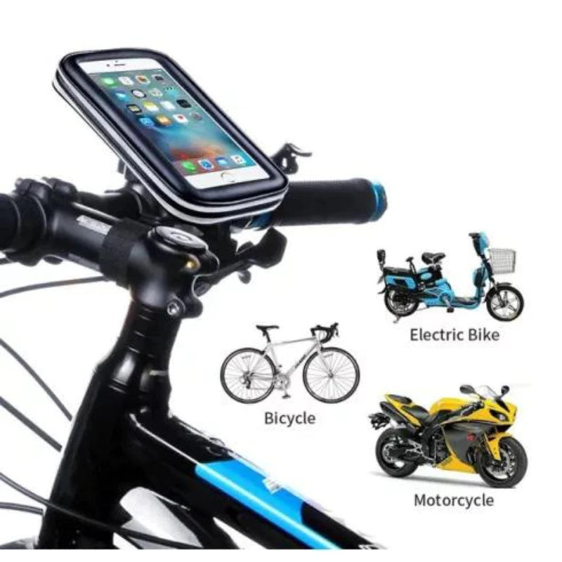 Suport Telefon Impermeabil pentru Bicicletă și Trotinetă cu Rotire 360 de Grade
