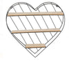 Încărcați imaginea în vizualizatorul Galerie, Raft decorativ in forma de inima cu 3 polite