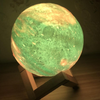 Încărcați imaginea în vizualizatorul Galerie, Lampa de veghe, 3D Moon Lamp Galaxy