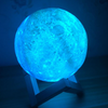 Încărcați imaginea în vizualizatorul Galerie, Lampa de veghe, 3D Moon Lamp Galaxy