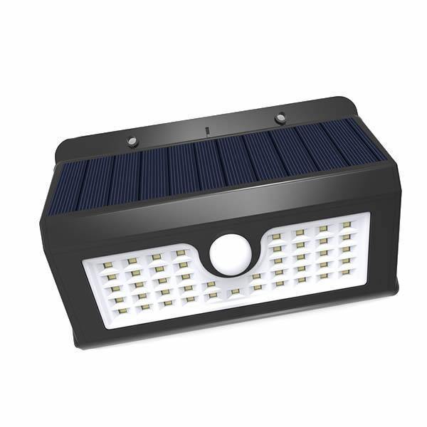 Lampa solara 45 LED cu senzor de miscare si lumina