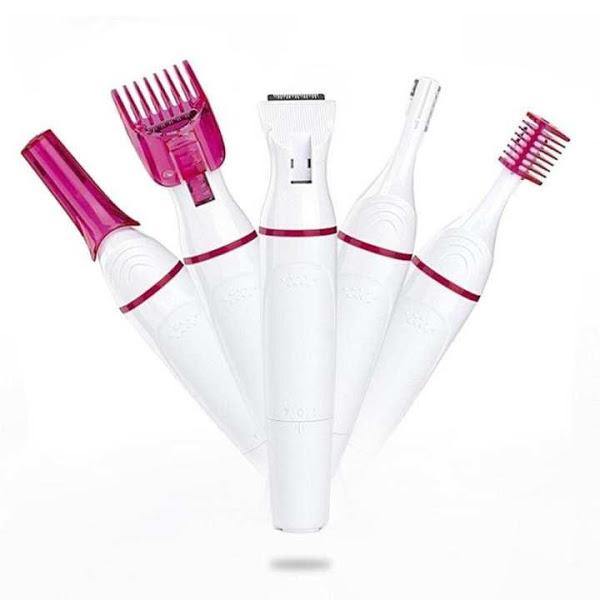 Perie indreptat parul Straight Brush + Trimmer electric Sweet Precision