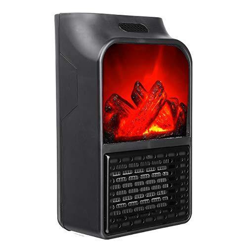 Aeroterma portabila Flame Heater 500 W, 2 niveluri temperatura, display digital